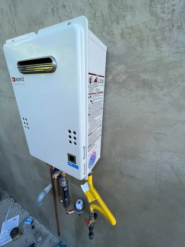 Tankless water heater installation for Alachua homes